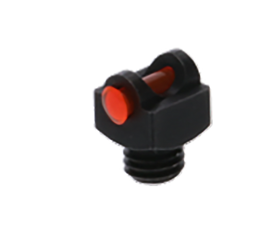 TruGlo TG954CR StarBrite Deluxe Bead  Black | Red Fiber Optic Front Sight 5-40" Threads