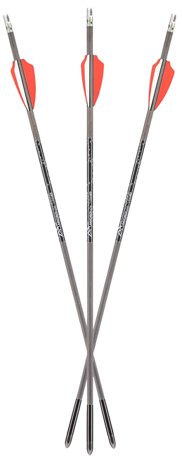 Axe Crossbows AX10002 AX405  Black/Red/White 17.50" 3 Pack