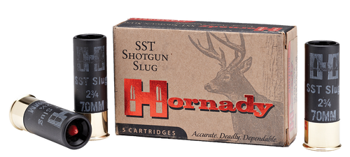 Hornady 86230 Custom Lite  12 Gauge 2.75" FTX Slug Shot 5 Per Box/ 20 Case