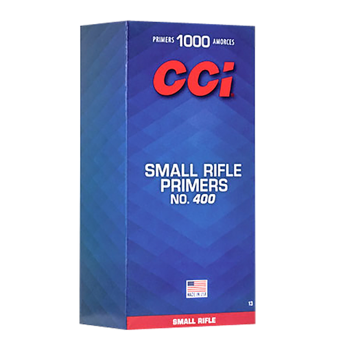 CCI 0013 Standard Rifle No. 400 Small Rifle Multi Caliber 1000/Box