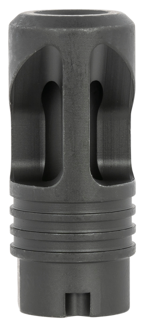 LBE Unlimited AK47-DP Dual Port Flash Hider Black with 14x1 LH Threads AK-Platform