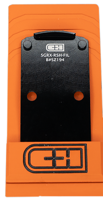 C&h Precision SGRXRSHFIL SIG P320 RX Series  Black Anodized Trijicon/Holosun Pattern Footprint