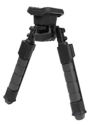 Helix Bipod Low Stud Mnt 9.5-12" Black