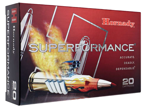 Hornady 80990 Superformance  308Win 165gr Copper Alloy eXpanding 20 Per Box/10 Case