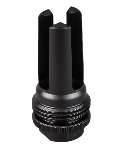 SilencerCo AC1570 ASR Flash Hider Black Steel with 1/2"-28 tpi Threads for 9mm