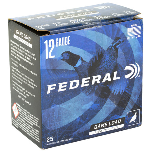FED GAME LOAD 12GA 2.75" #7.5 25/250
