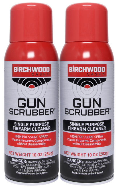 Birchwood Casey 33304 Gun Scrubber Aerosol Combo 10 oz. Aerosol Can 2 Pack