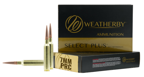Weatherby M7PRC177HCB Select Plus  7mmPRC 177gr Hammer Custom 20 Per Box/10 Case