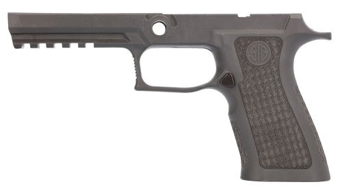 Sig Sauer 8901005 Grip Module  Laser Stippled Tungsten Gray Polymer Fits Sig P320