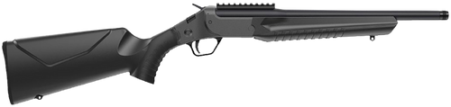 Rossi LWC044MBK LWC  44 Mag 1rd 16.50" Black Oxide Threaded Barrel, Black Picatinny Rail Steel Receiver, Black Fixed Synthetic Stock