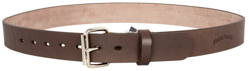 Uncle Mikes-leather(1791) BLTUM46/50DBR Gun Belt  Dark Brown Leather, Belt Size 46/50, 1.50" Wide