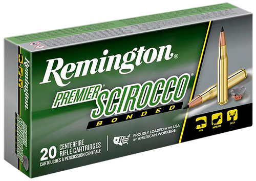Remington Ammunition 27936 Premier Scirocco Bonded 300RUM 180gr Swift Scirocco Bonded 20 Per Box/10 Case