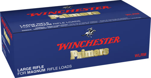 Winchester Ammo WLRM Centerfire #8-1/2M - 120 Large Magnum Rifle 1000 Per Box/5 Case