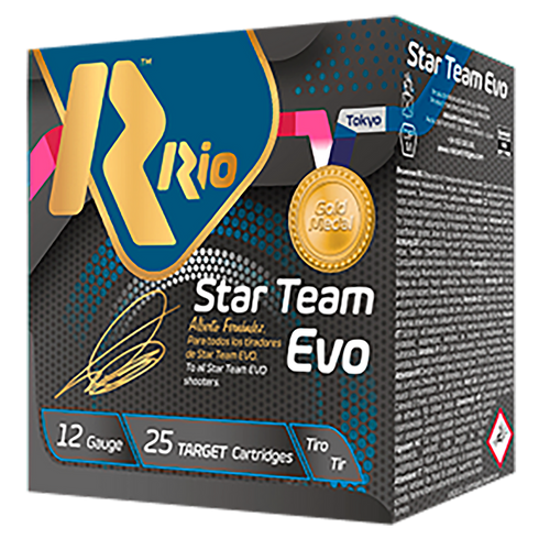 Rio Ammunition STT28LT75 Star Team EVO  12Gauge 2.75" 1oz 7.5Shot 25 Per Box/10 Case