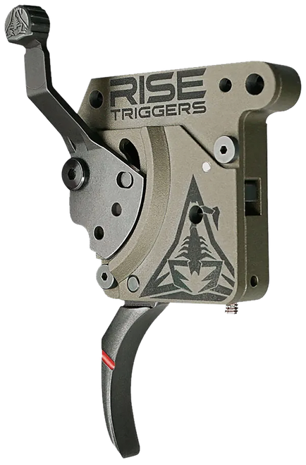 Rise Armament RA735C Reliant Trigger Black/FDE Curved