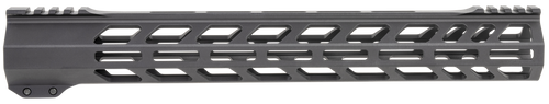 TacFire  A.C.E. Low Profile M-Lok Handgaurd 15" Black Hardcoat Anodized Aluminum for 308 Win AR-10