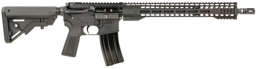Radical Firearms FR16556SOC15SHR AR-15 MHR 5.56x45mm NATO 30+1 16" CMV, Black, 15" M-Lok Skinny Hybrid Handguard, B5 Systems Bravo Stock & Type 23 P-Grip