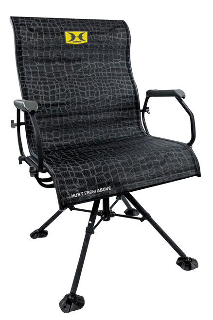 Hawk HWK3115 Big Denali Blind Chair Folding Black Mesh