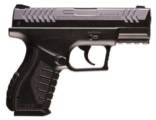 Umarex USA 2254804 XBG  CO2 177 BB 19+1 4.25" Black Polymer Grips
