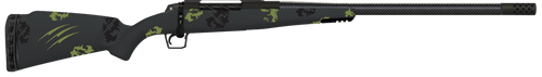 Fierce Firearms TROG300WIN24BF CT Rogue  300 Win Mag 3+1 24" Carbon Fiber Barrel, Black Cerakote Titanium Rec, Forest Camo Rogue Stock