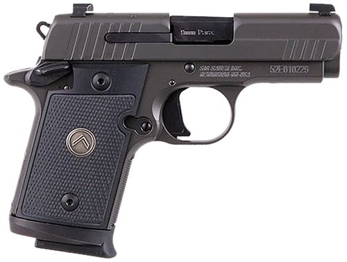 Sig Sauer 9389LEGION P938 Micro-Compact Legion 9mm Luger 3" 7+1 Legion Gray Cerakote Elite Black G10 Grip