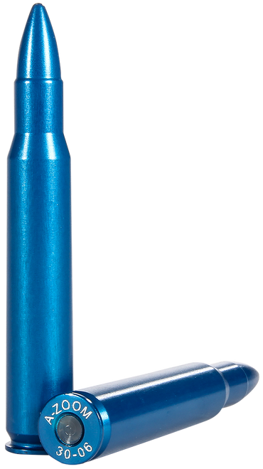 A-Zoom 12327 Rifle Blue Snap Caps 30-06Springfield 5Pack