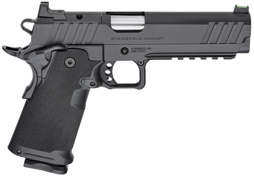Springfield Armory PH9119AOSLC 1911 DS Prodigy 9mm 10+1 5" Black Cerakote Optic Ready/Serrated Carbon Steel Slide Black Cerakote Polymer Grip Ambidextrous