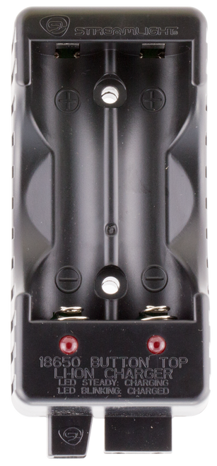Streamlight 22100 Battery Charger Dual Channel Black 18650 Li-ion Rechargeable Battery