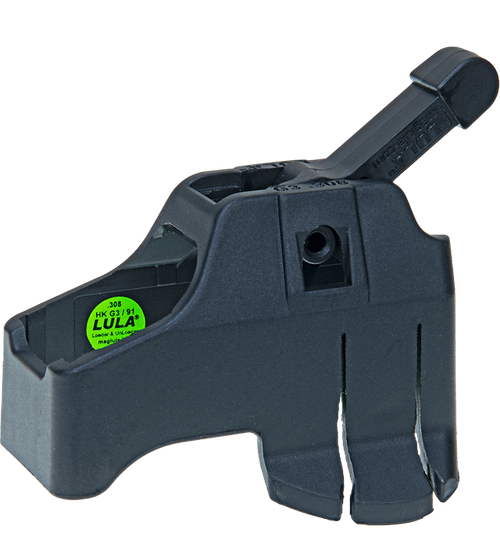 Maglula LU25B LULA Loader & Unloader Made of Polymer with Black Finish for 308 Win, 7.62x51mm NATO HK 91, G3