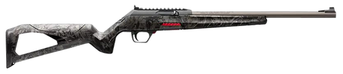 Winchester Repeating Arms 521153102 Wildcat  22 LR 10+1 18" Gray Barrel, Matte Black Rec, Skeletonized Forged Carbon Gray Synthetic Stock, Ghost Ring Sight