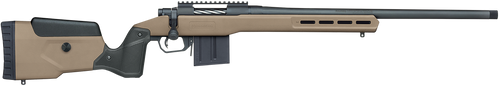 Mossberg 28149 Patriot LR Tactical 308 Win 7+1 24" Matte Blued Threaded Bull Barrel, Matte Blued Picatinny Rail MDT Oryx Tactical M-LOK Flat Dark Earth Synthetic Stock, Right Hand