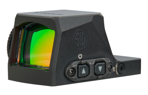 Sig Sauer Electro-Optics SORX1380 Romeo-X Enclosed Pro Black 1x24mm 3MOA Green Dot Reticle RX Footprint Mount