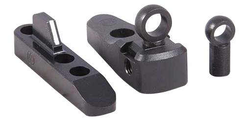 XS Sights ML00135 Marlin Ghost Ring WS Sights  Adjustable Black with White Stripe Front Ghost Ring Rear Sight