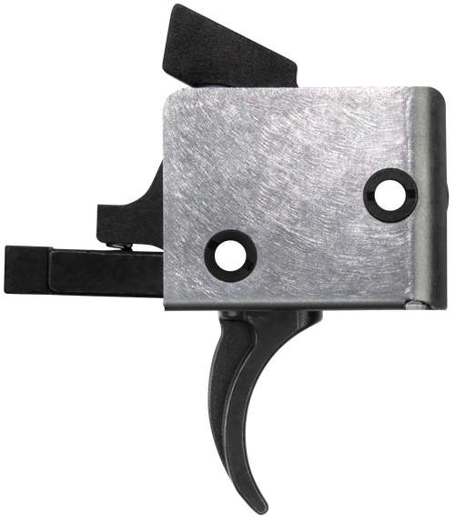 CMC Triggers 95503 Drop-In PCC Black/Silver Flat Trigger Single-Stage 3-3.50 lbs Draw Weight