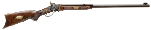 Davide Pedersoli 010S769457 1874 Old West 45-70 Gov 1rd 30" Blued Barrel, Color Case Hardened Steel Receiver, Walnut Wood Stock, Right Hand
