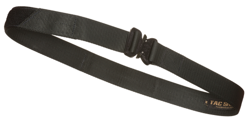 Tacshield T303MDBK Tactical Gun Belt Black Webbing 34-38" 1.75" Wide Buckle Closure