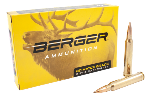 Berger Bullets 70020 Classic Hunter  300Win Mag 185gr Hybrid Boat Tail 20 Per Box/10 Case