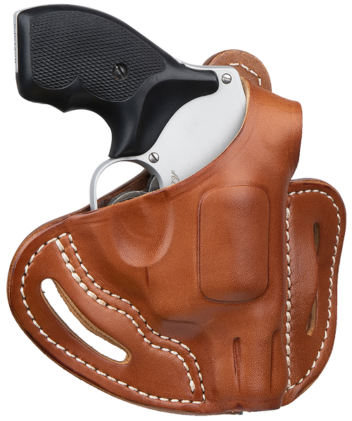 1791 Gunleather RVHX1CBRR RVHX-1  OWB Size 01 Classic Brown Leather Belt Slide, J-Frame, Right Hand