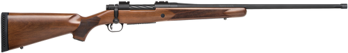 Mossberg 28132 Patriot  Full Size 300 Win Mag 3+1 24" Matte Blued Fluted Threaded Barrel, Drilled & Tapped Matte Blued Stainless Steel Receiver, Walnut Fixed Stock, Right Hand