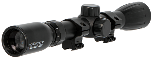 Konus 7351 KonusFire  Matte Black 3-9x32mm 1" Tube 30/30 Reticle Includes Mounting Rings