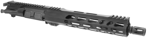 TacFire BU-556-10 Pistol Upper Assembly  5.56x45mm NATO Caliber with 10" Black Nitride Barrel, Black Anodized 7075-T6 Aluminum Receiver & M-LOK Handguard for AR-Platform  Includes Bolt Carrier Group