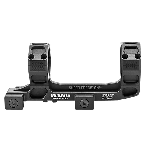 Geissele Automatics 05404B AR15 Super Precision Scope Mount/Ring Combo Black Anodized