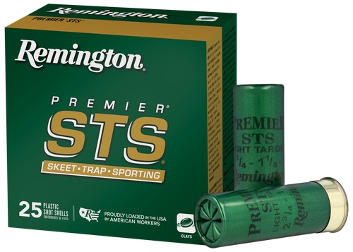 Remington Ammunition 20250 Premier STS  12 Gauge 2.75" 1 1/8 oz 7.5 Shot 25 Per Box/ 10 Cs
