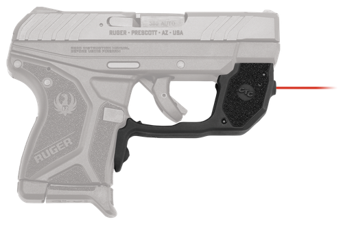 Crimson Trace 0173101 Laserguard  Ruger LCP II, Red Laser Black Polymer