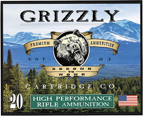 Grizzly Ammo GC357M15   357Mag 148gr Full Metal Jacket Flat Point 20 Per Box/10 Case