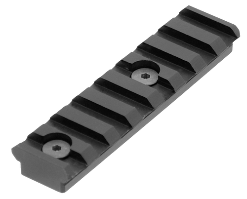 UTG Pro MTURS04M 3.14" KeyMod Picatinny Rail Section 8 Slots  Black Anodized
