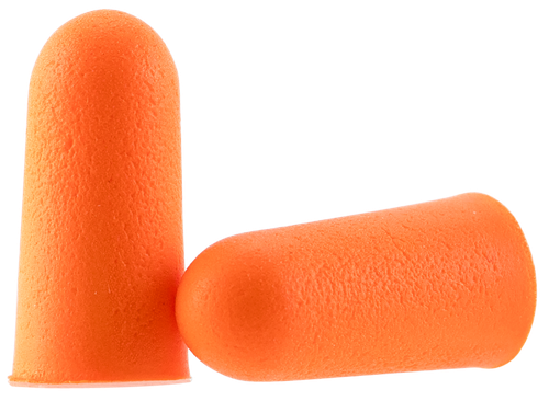 Walker's GWPFP50BAG Foam Ear Plugs  Foam 32 dB In The Ear Orange Adult 50 Pair