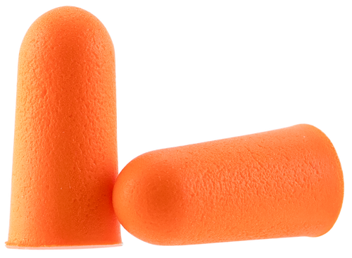Walker's GWPFP50BAG Foam Ear Plugs  Foam 32 dB In The Ear Orange Adult 50 Pair