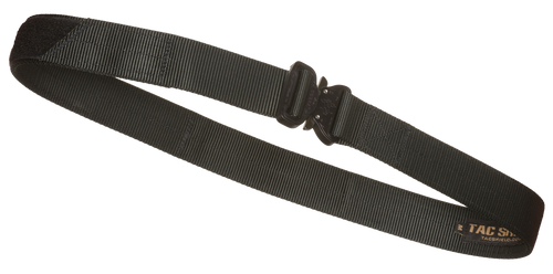 Tacshield T303XLBK Tactical Gun Belt Black Webbing 42-46" 1.75" Wide Buckle Closure