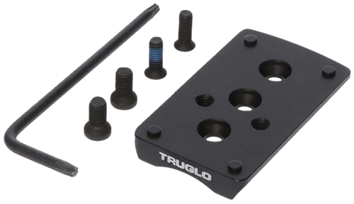TruGlo TGTG8950M2 Pistol Red Dot Sight Mount  Black Nitride Fortress Steel Trijicon RMR Mount